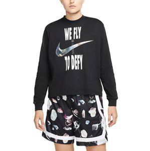 Tričko s dlhým rukávom Nike  Swoosh Fly Women s Boxy Long-Sleeve T-Shirt
