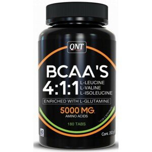 BCAA QNT QNT BCAA S 4:1:1 + Glutamin - 180 kapslí