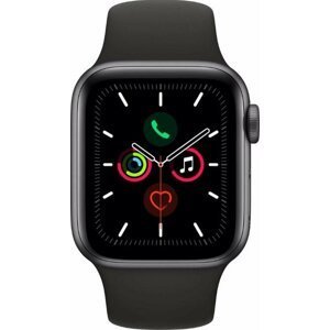 Hodinky Apple Apple Watch Series 5 GPS, 40mm Space Grey Aluminium Case with Black Sport Band