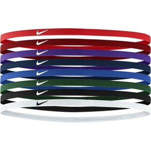 Čelenka Nike SKINNY HAIRBANDS 8 PACK