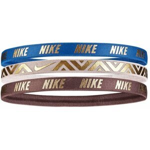 Čelenka Nike METALLIC HAIRBANDS 3 PACK