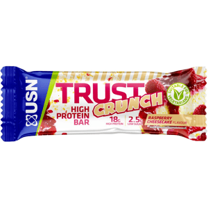 Proteínové tyčinky a sušienky USN Trust Crunch malinový cheesecake 60g