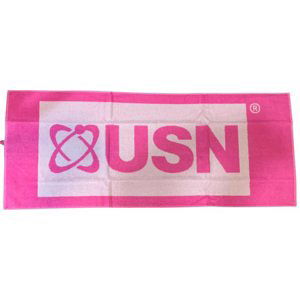 Uterák USN USN Gym Towel (růžovo/bílá 50x120cm)