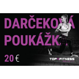 Poukaz Top4Fitness Top4fitness 20€