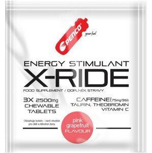 Predtréningové stimulanty PENCO X-RIDE 3tbl/7,5g