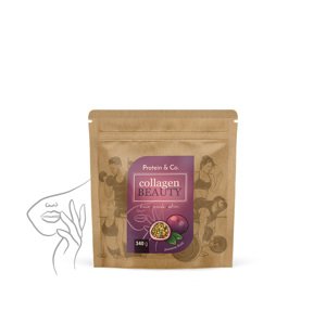 Protein & Co. Collagen Beauty 340 g Zvoľ príchuť: Passion fruit