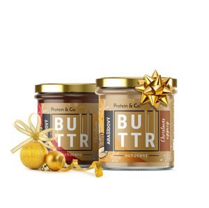 Protein & Co. CHRISTMAS BUTTR PACK - vianočné arašidové krémy