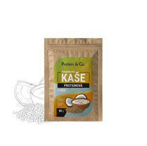 Protein & Co. Proteínové pohánkové kaše 80 g – 4 příchutě PRÍCHUŤ: Kokos