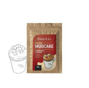 Protein & Co. Protein MugCake 70 g PRÍCHUŤ: Cranberries & Cashew