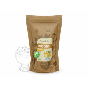 Protein & Co. Keto proteínový pudding Váha: 600 g, PRÍCHUŤ: Banán