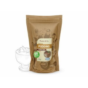 Protein & Co. Keto proteínový pudding Váha: 210 g, PRÍCHUŤ: Čokoláda