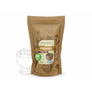 Protein & Co. Keto proteínový pudding Váha: 600 g, PRÍCHUŤ: Čokoláda