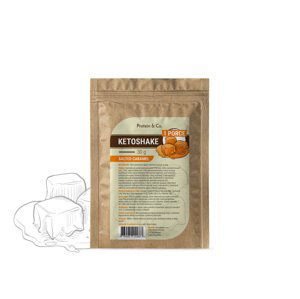 Protein & Co. Ketoshake – 1 porcia 30 g PRÍCHUŤ: Salted caramel