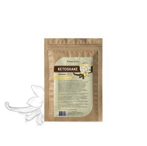 Protein&Co. Ketoshake vzorek – 30 g Príchut´: Vanilla dream