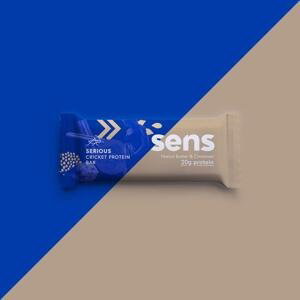 SENS Foods SERIOUS CRICKET PROTEIN BAR 60 g (SENS Food) Príchut´: Arašidové maslo a škorice