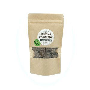 Protein&Co. Mliečna čokoláda s ryžovým mliekom (pecky) - VEGAN Váha: 200 g