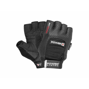 Fitness rukavice POWER PLUS (POWER SYSTEM) Veľkosť: M, Barva: čierna