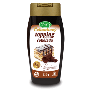 4Slim Čakankový topping čokoláda Váha: 330 g
