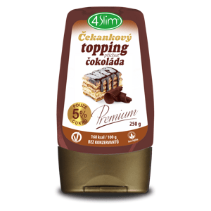 4Slim Čakankový topping čokoláda Váha: 250 g