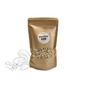 Protein&Co. Arašídy natural lúpané Váha: 1000g