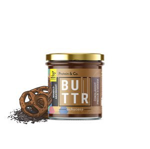 Protein & Co. COFFEE TIME Čokoládový praclík s makom - orieškový krém s kávou 330 g
