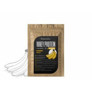 Protein & Co. CFM WHEY PROTEIN 80 – 30 g Zvoľ príchuť: Banana split