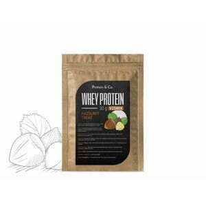 Protein & Co. CFM WHEY PROTEIN 80 – 30 g Zvoľ príchuť: hazelnut treat