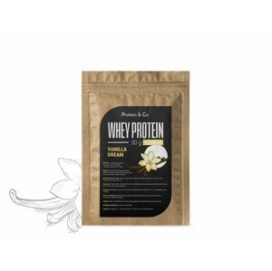 Protein & Co. CFM WHEY PROTEIN 80 – 30 g Zvoľ príchuť: Vanilla dream