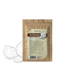 Protein&Co. Ketoshake – 1 porcia 30 g Príchut´: Coconut milk