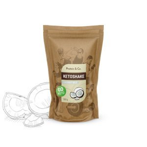 Protein&Co. Ketoshake – proteínový diétny koktail Príchut´: Coconut milk, Množstvo: 500g