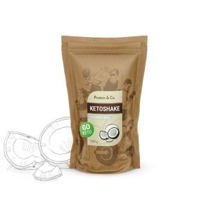 Protein&Co. Ketoshake – proteínový diétny koktail Príchut´: Coconut milk, Množstvo: 1000g