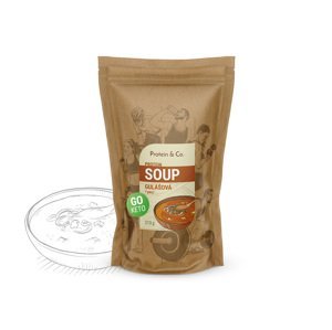 Protein&Co. Keto proteíová polievka Váha: 210 g, PRÍCHUŤ: Gulášová polievka