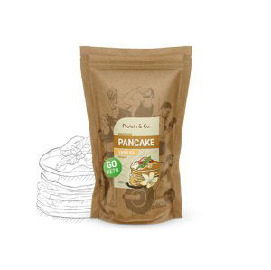 Protein & Co. Keto proteínové palacinky Váha: 600 g, PRÍCHUŤ: Vanilka