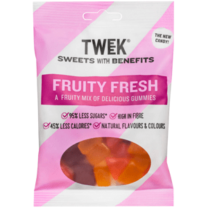 TWEEK Fresh Fruity - gumové cukríky 80 g