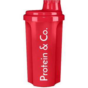 Protein & Co. Shaker Protein&Co. 700 ml Farba: Červená