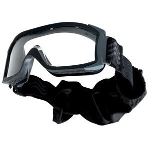 Taktické ochranné okuliare BOLLÉ® X1000 čierne - číre (Farba: Čierna, Šošovky: Číre)