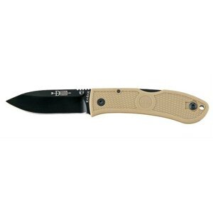 Zatvárací nôž KA-BAR® 4062CB - Dozier Folding Hunter - coyote (Farba: Coyote)