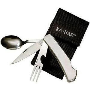 Viacúčelový nôž KA-BAR® Hobo 3-in-1 Utensil Kit