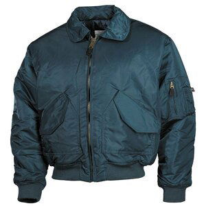 Bunda MFH® Flight Jacket CWU “Bomber“ – Navy Blue (Farba: Navy Blue, Veľkosť: M)