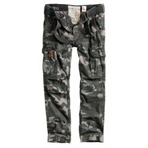 Nohavice RAW VINTAGE SURPLUS® Premium Slimmy - Black Camo (Farba: Black Camo, Veľkosť: XXL)