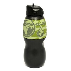 Fľaša s filtrom Water-to-Go™  75 cl - jungle (Farba: Zelená, Varianta: jungle)