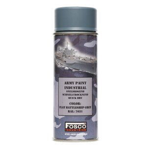 Farba ARMY v spreji 400 ml FOSCO® - Battle Ship Grey (Farba: Battle Ship Grey)