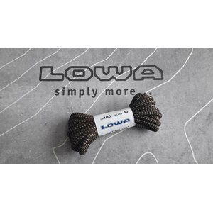 Šnúrky Lowa® 180 cm - hnedé (Farba: Terra Brown, Varianta: 180 cm)