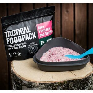 Dehydrované jedlo Tactical Foodpack® ryžová kaša s malinami