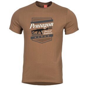Pánske tričko PENTAGON® ACR - coyote (Farba: Coyote, Veľkosť: XL)