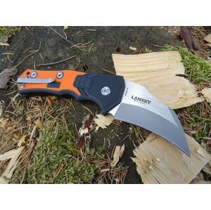 Zatvárací nôž Lansky® Madrock World Legal Knife - oranžový