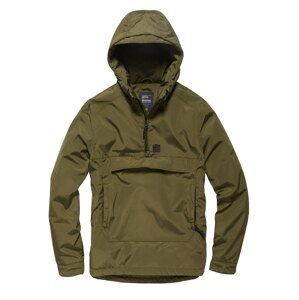 Bunda Hopwood Anorak Vintage Industries® - olivovo zelená (Farba: Olive Drab, Veľkosť: S)