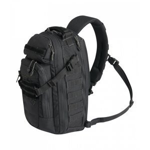 Batoh cez rameno First Tactical® Crosshatch - čierny (Farba: Čierna)