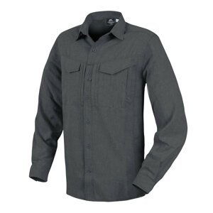 Košeľa s dlhým rukávom Helikon-Tex® Defender Mk2 Gentleman - Black Melange (Farba: Black Melange, Veľkosť: XL)