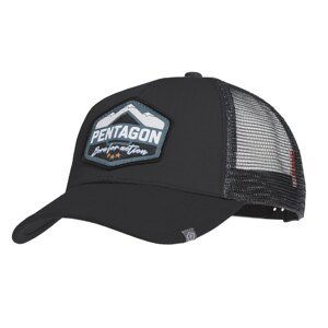 Šiltovka Era Trucker Born for action PENTAGON® - čierna (Farba: Čierna)